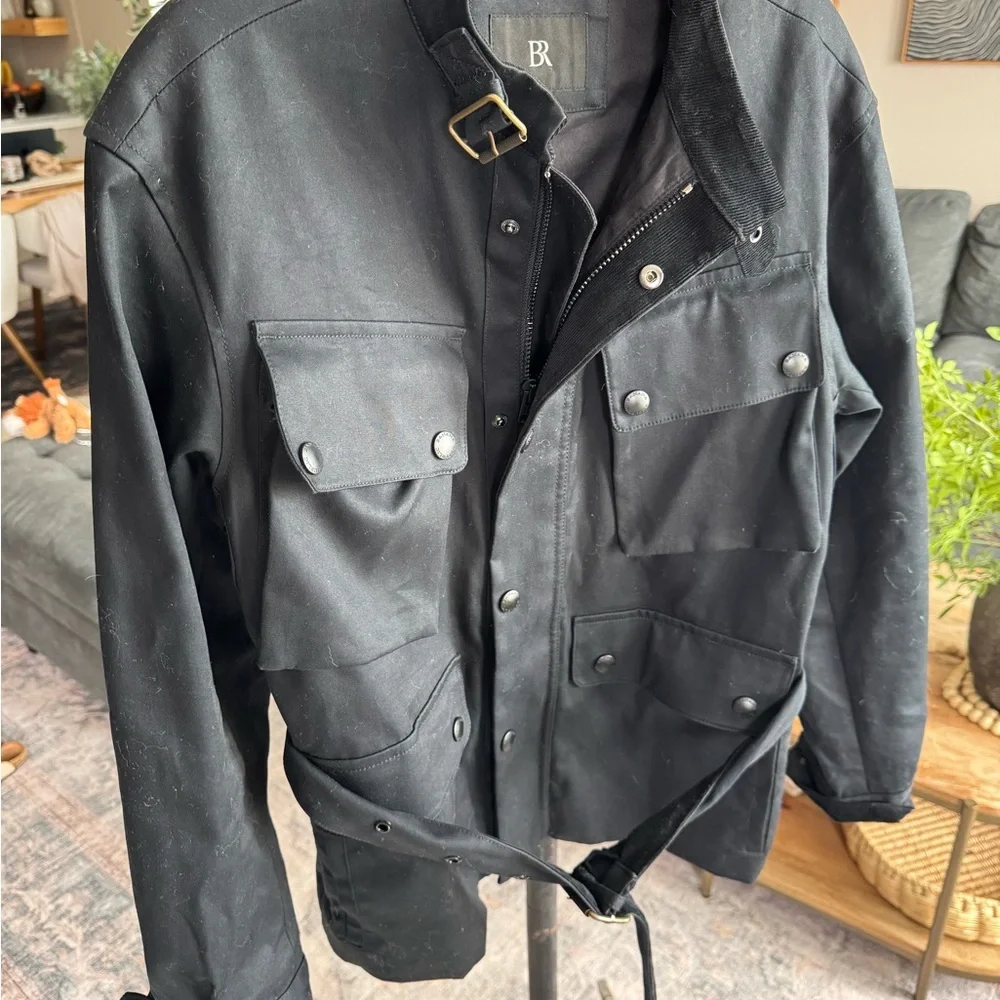 Black Men's Jacket - Picture 1 of 3